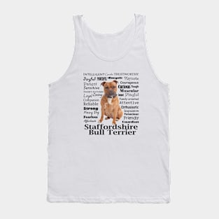 Staffordshire Bull Terrier Traits Tank Top